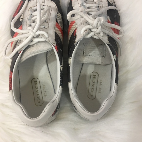 Coach sneakers size 6 - Picture 3 of 6